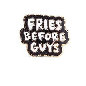 Fries Before Fries - BAN.DO enamel pin-new